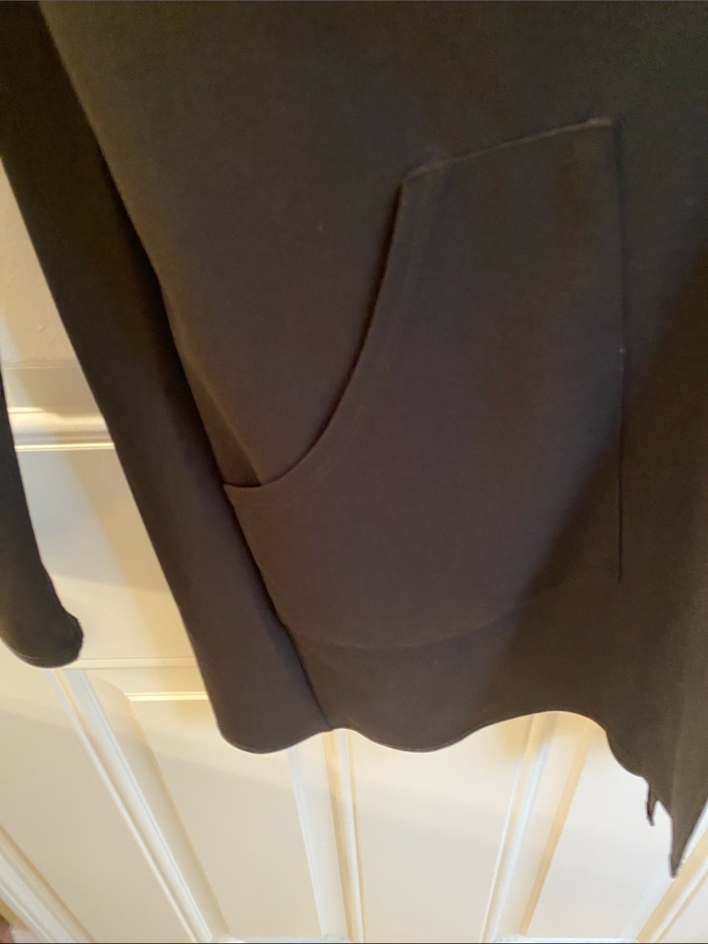 Shein Black Open-Front Women's Dress Jacket - Classic Layer - Picture 3 of 6